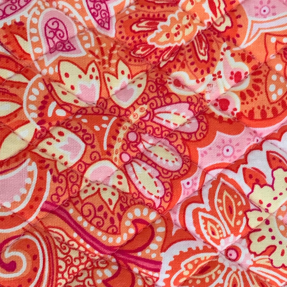 ON HOLD - Vera Bradley Tangerine purse - Picture 2 of 5
